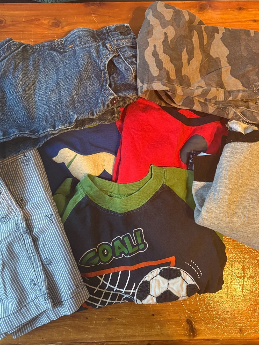 Mixed Bag Lot of 3T Boys Clothes - 7 Pieces!